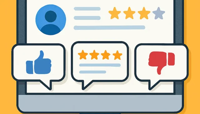 opiniões e feedbacks dos clientes